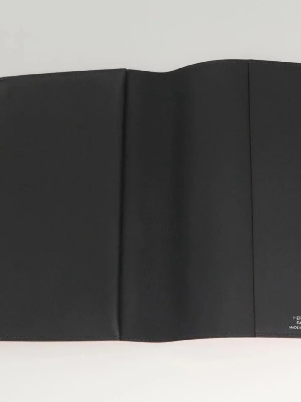 HERMES EA Zip PM Day Planner Cover Vaux Swift Orange Auth 117190M